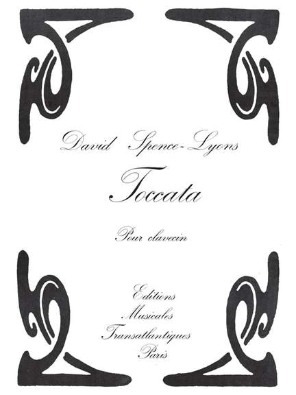David Spence-Lyons: Toccata