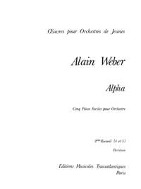 Alain Weber: Alpha 1. Vol 2. Partition