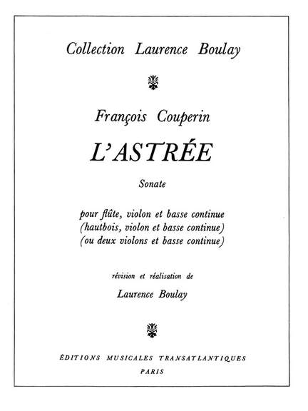 François Couperin: L'Astrée