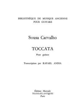 Joan Souza Carvalho: Toccata