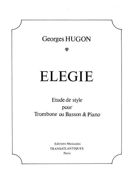 Georges Hugon: Elégie