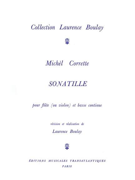 Michel Corrette: Sonatille