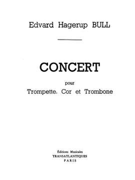 Edward Hagenrup Bull: Concert