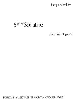 Jacques Vallier: 5Ème Sonatine