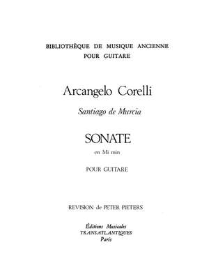 Arcangelo Corelli: Sonate En Mi Majeur