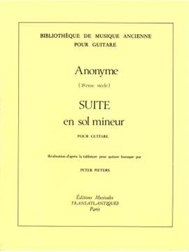 Suite En Sol Mineur