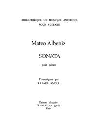 Mateo Albéniz: Sonata