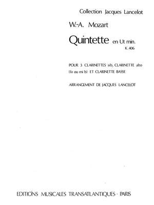 Wolfgang Amadeus Mozart: Quintette