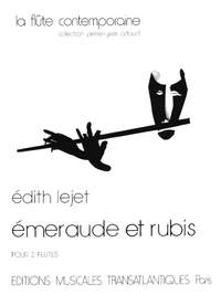 Edith Lejet: Emeraude Et Rubis