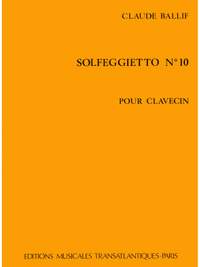 Claude Ballif: Solfeggietto N°10 Op.36