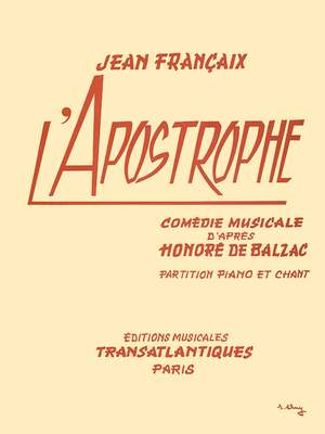 Jean Françaix: Apostrophe