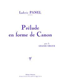 Ludovic Panel: Prélude En Forme De Canon