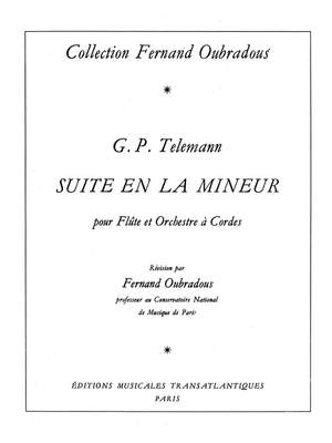 Georg Philipp Telemann: Suite En La Mineur