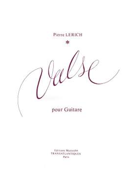 Pierre Lerich: Valse