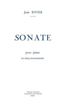 Jean Rivier: Sonate