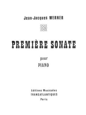 Jean-Jacques Werner: Première Sonate
