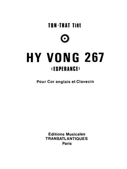 Tiêt Ton That: Hy Vong 267