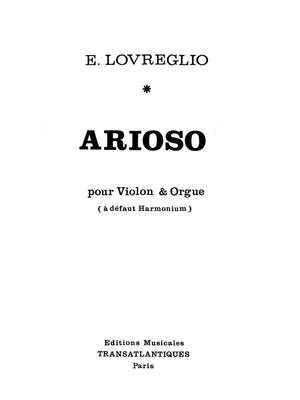 Eleuthère Lovreglio: Arioso