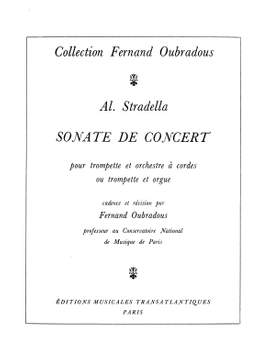 Alessandro Stradella: Sonate De Concert