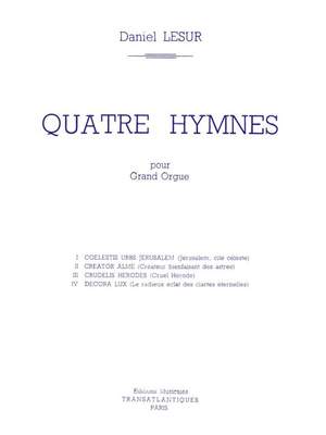 Jean-Yves Daniel-Lesur: 4 Hymnes