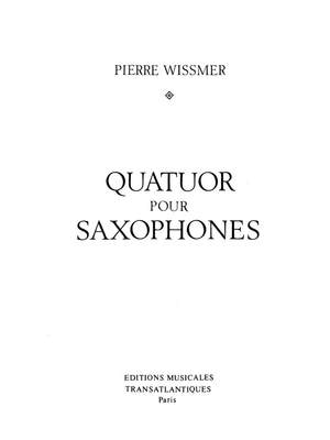Pierre Wissmer: Quatuor
