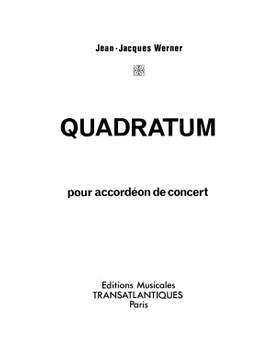 Jean-Jacques Werner: Quadratum