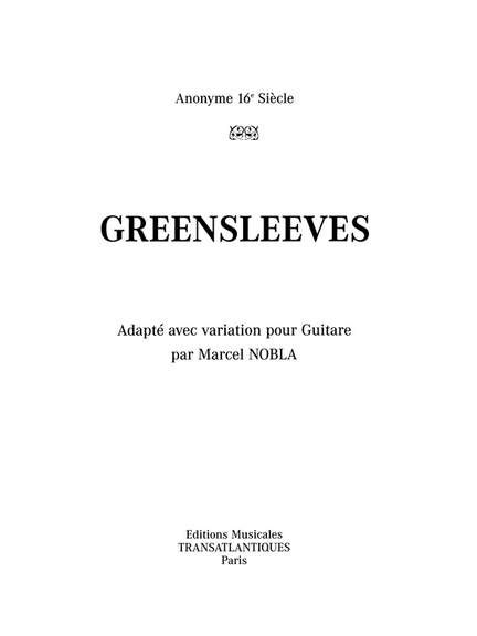 Greensleeves