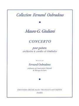 Giuliani: Concerto En La Majeur Op30