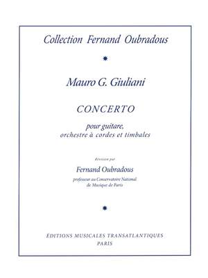 Giuliani: Concerto En La Majeur Op30