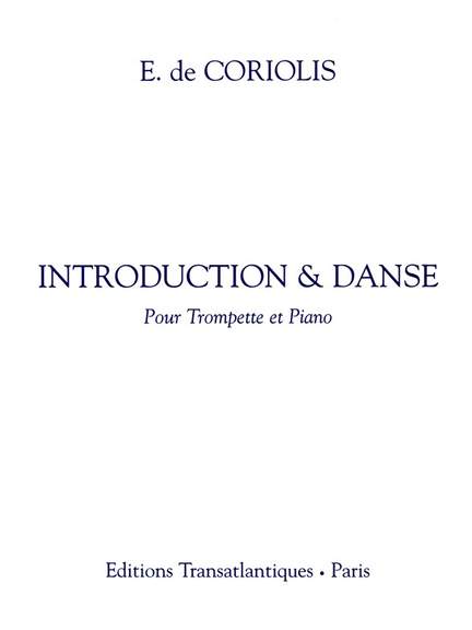 Emmanuel de Coriolis: Introduction Et Danse