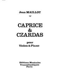 Jean Maillot: Caprice Et Czardas