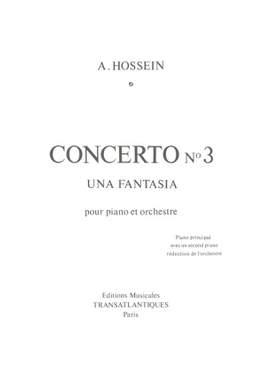 André Hossein: Concerto N°3 Una Fantasia