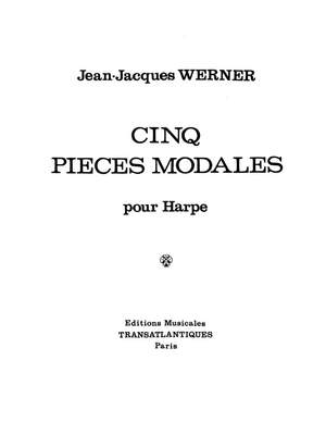 Jean-Jacques Werner: 5 Pièces Modales