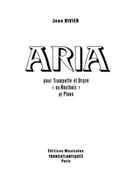 Jean Rivier: Aria