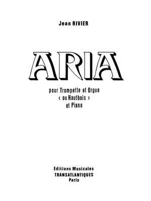 Jean Rivier: Aria