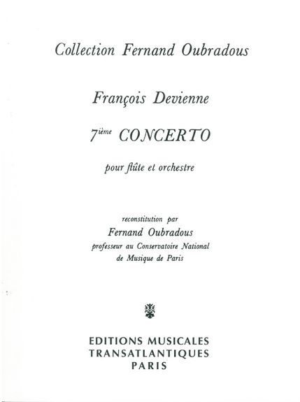 François Devienne: Concerto No.7