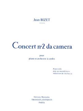 Jean Bizet: Concerto En Sol Mineur