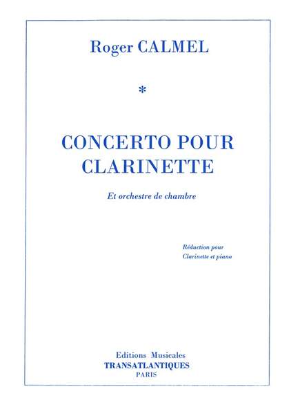 Roger Calmel: Concerto