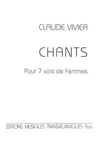 Claude Vivier: Chants