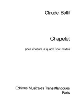Claude Ballif: Chapelet