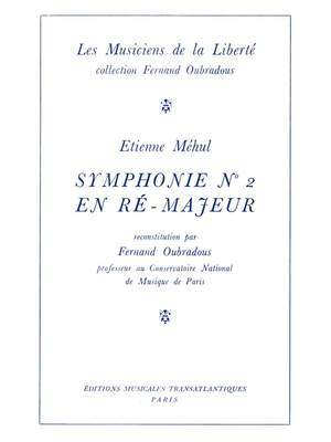 Etienne-Nicolas Mehul: Symphonie N°2 En Ré Majeur