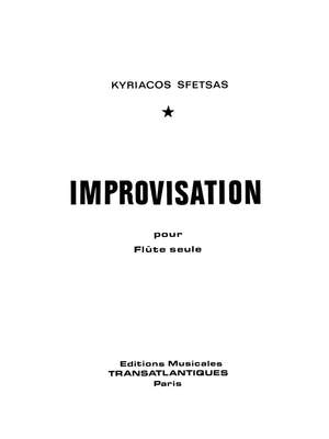 Kyriacos Sfetsas: Improvisation