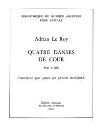 René Leroy: 4 Danses De Cour