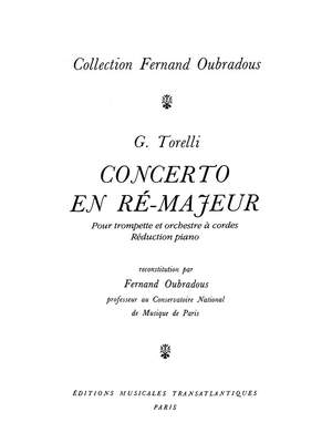 Giuseppe Torelli: Concerto En Ré Majeur