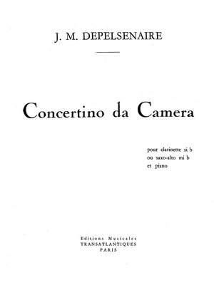 Jean-Marie Depelsenaire: Concertino Da Camera