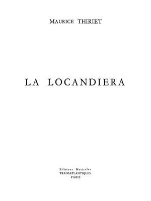 André Thiriet: La Locandiera