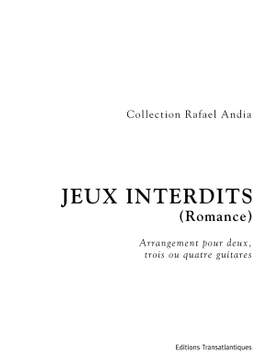 Fernando Sor: Jeux Interdits