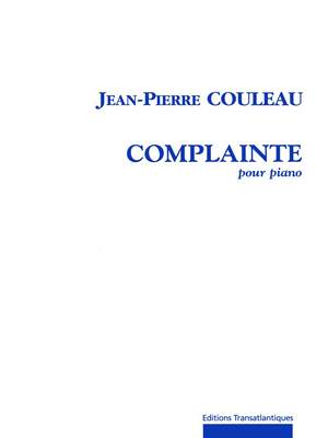 Jean-Pierre Couleau: Complainte