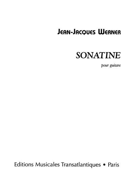 Jean-Jacques Werner: Sonatine