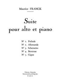 Maurice Franck: Suite